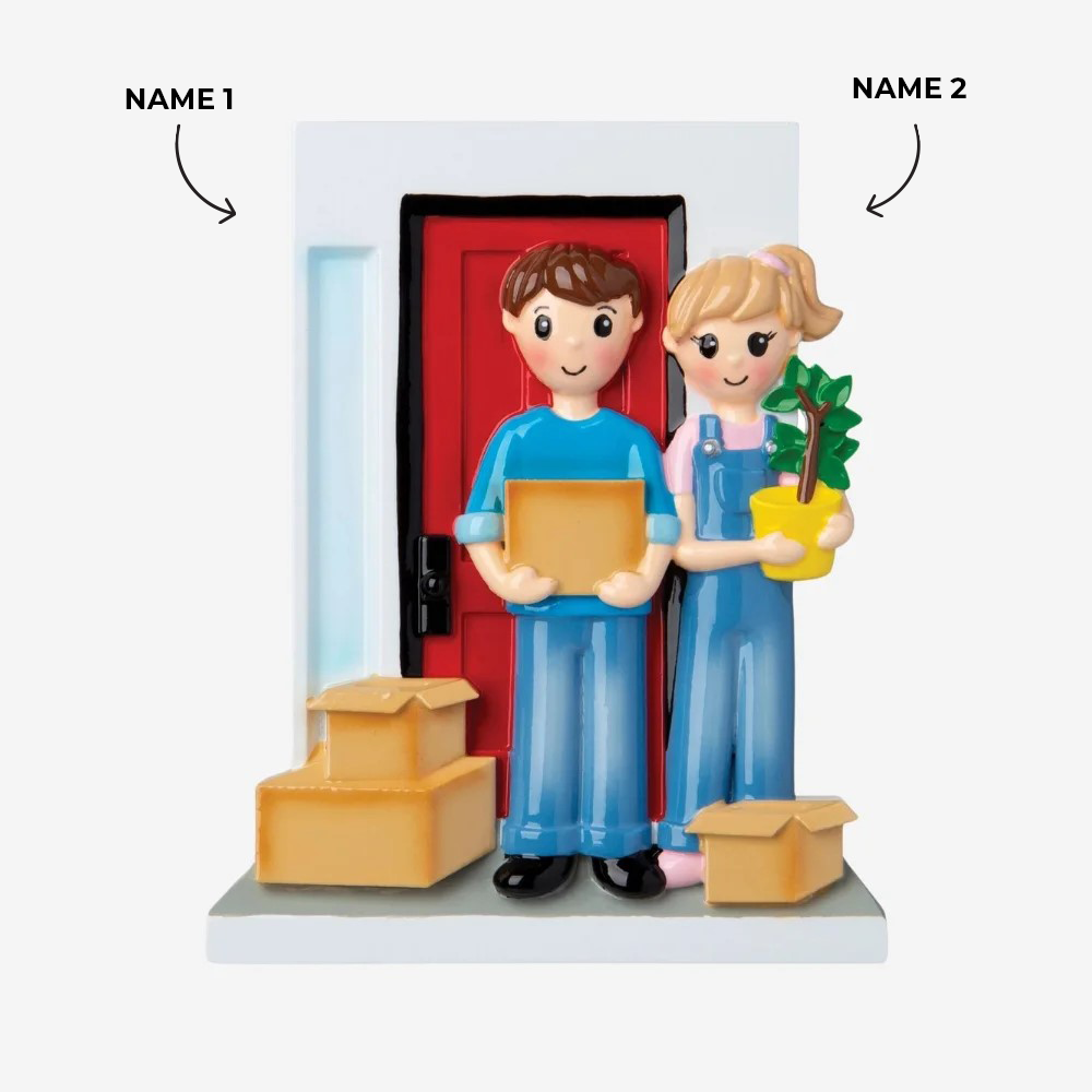 Moving In Couple Ornament