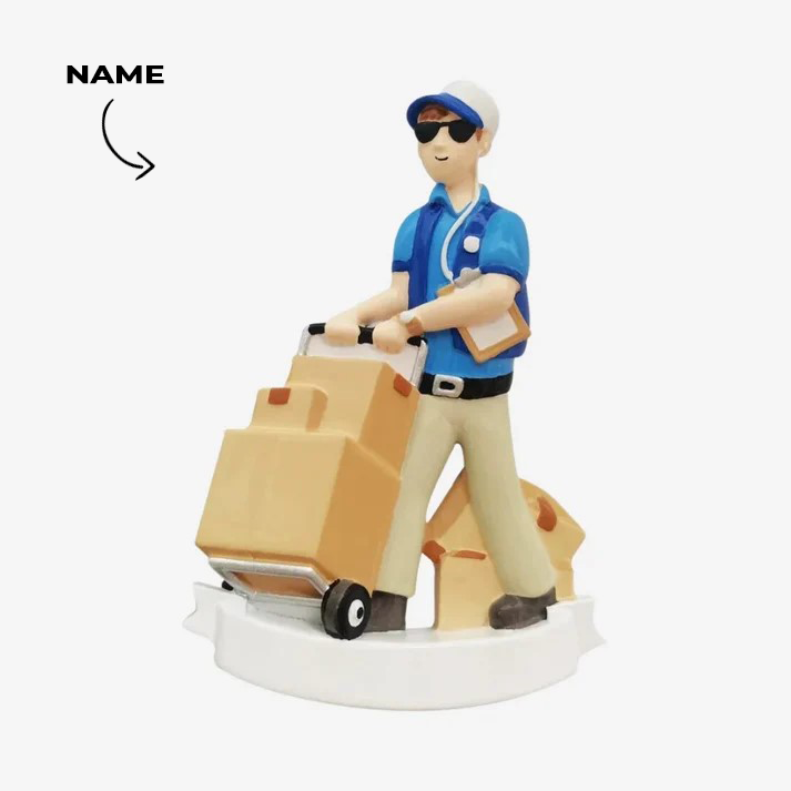 Delivery Guy Ornament