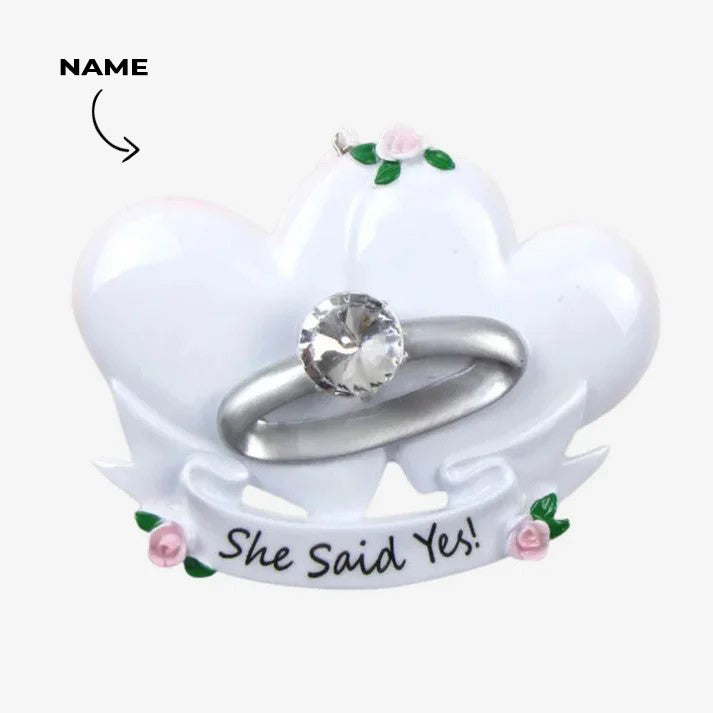 Engagement Ring Ornament