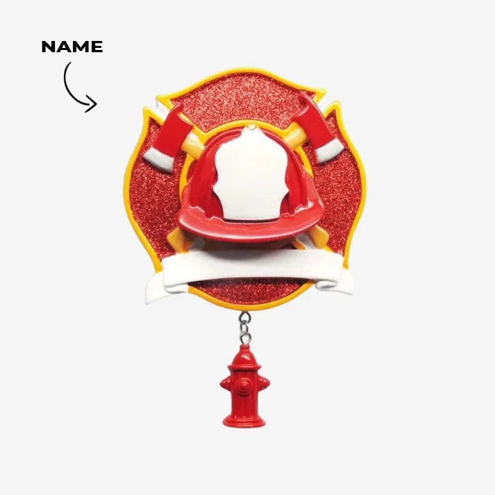 Fireman Christmas Ornament