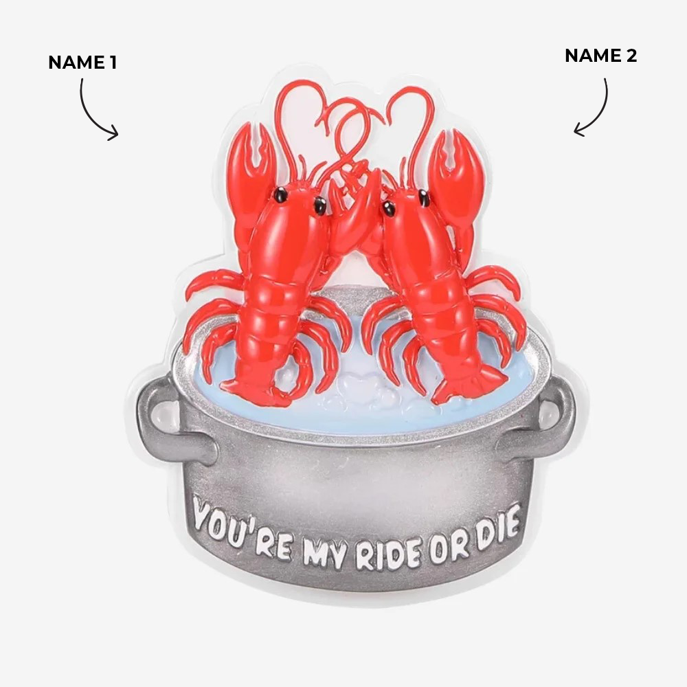 Lobster’s Ride or Die Couple Ornament