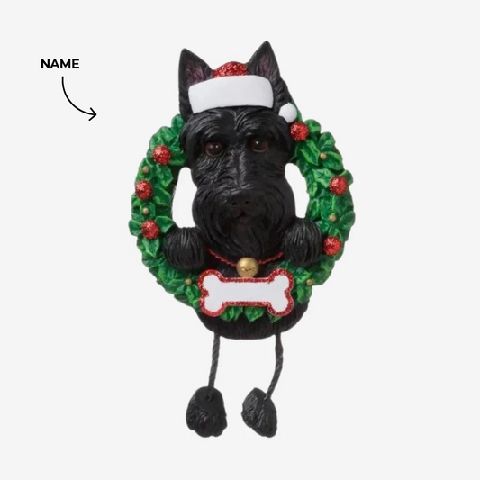 Scottie dog Christmas Ornament