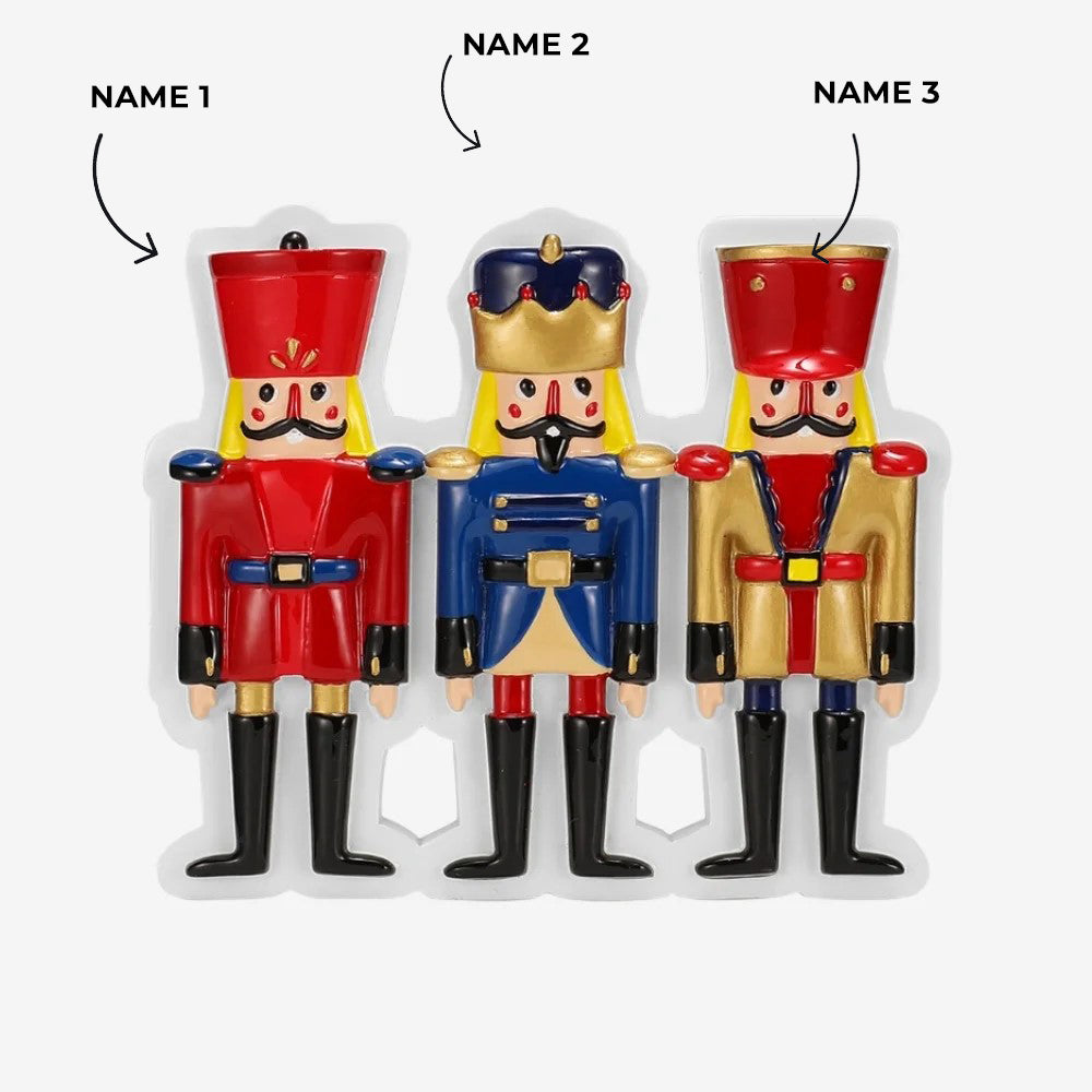 Nutcracker Family of 3 Ornament