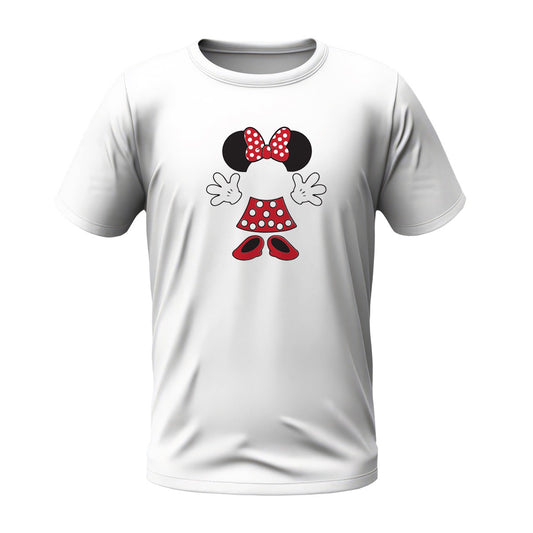 Mini Mouse face cut-out Tee