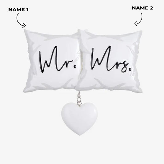 Mr. & Mrs. Pillows Ornament