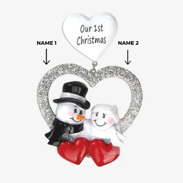 Snowman's First Christmas Ornament