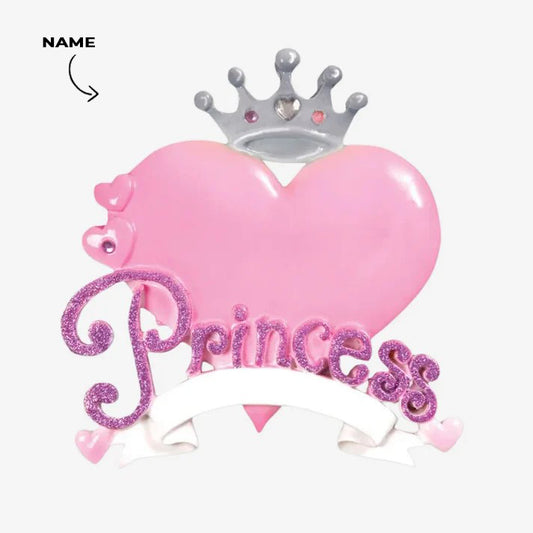 Princess Heart Ornament