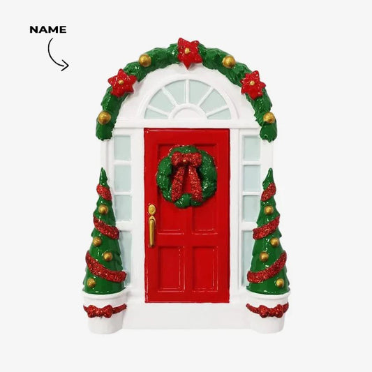 Red Door Christmas Ornaments