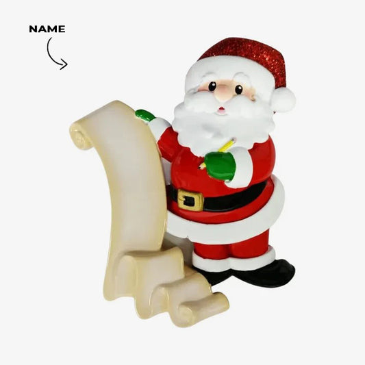 Santa Christmas Ornament